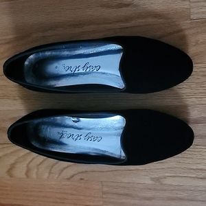 easy street Velvet Loafers